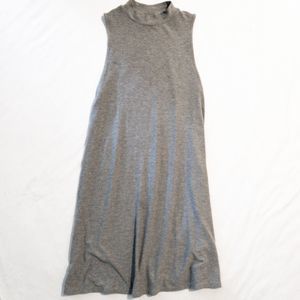 TopShop • gray mock-neck minidress